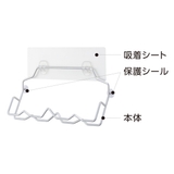 タオルハンガー 吸着シート付き ステンレス製 | livingut | 詳細画像3 
