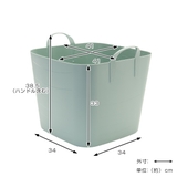 バスケット baquet Ｌ | livingut | 詳細画像4 