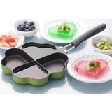 仕切りフライパン IH対応 しあわせを呼ぶ四つ葉のフライパン | livingut | 詳細画像10 