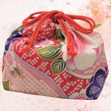 巾着袋 細長 桜ピンク | livingut | 詳細画像1 