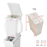 ゴミ箱 36L 2段 | livingut | 詳細画像3