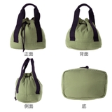 ランチバッグ 巾着にもなる 保冷 | livingut | 詳細画像3