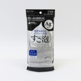 ボディタオル すご泡銀抗菌ナイロンタオル かため | livingut | 詳細画像1