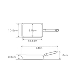 玉子焼き器 小 ガス火専用 | livingut | 詳細画像2 