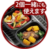鉄製グリルパン ランチーニ ミニ角型 | livingut | 詳細画像4