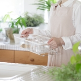 水切りカゴ 洗い桶 コンパクトにまとまる水切りセット | livingut | 詳細画像11