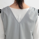 エプロン 無地 肩ギャザーオールインワン | livingut | 詳細画像8