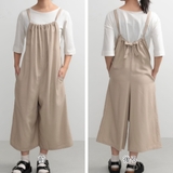 エプロン 無地 後ろリボンオールインワン | livingut | 詳細画像2