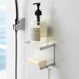 石鹸皿 マグネットバスルームソープトレー 2段 | livingut | 詳細画像1