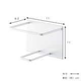 マグネットバスルームチューブ&ボトルホルダー L タワー | livingut | 詳細画像4