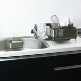 スポンジホルダー スリムシンクキャディ シルバー | livingut | 詳細画像17 