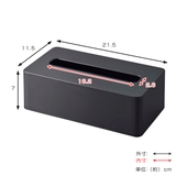 山崎実業 tower コンパクトティッシュケース | livingut | 詳細画像4