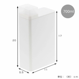 山崎実業 tower 詰め替え用ランドリーボトル | livingut | 詳細画像4 