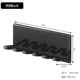 山崎実業 tower マグネットバスルーム歯ブラシホルダー | livingut | 詳細画像4 
