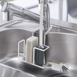 山崎実業 tower 蛇口にかけるスポンジ＆ブラシホルダー | livingut | 詳細画像12 