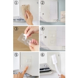 山崎実業 tower フィルムフックエアコン室内物干しポールホルダー | livingut | 詳細画像12 