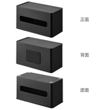 山崎実業 tower 両面コンパクトティッシュ＆ウェットシートケース | livingut | 詳細画像3 