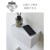 山崎実業 tower 石こうボード壁対応トレー付きペーパータオルディスペンサー | livingut | 詳細画像9 