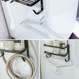 山崎実業 tower ホースホルダー付き洗濯機横マグネットラック | livingut | 詳細画像8 