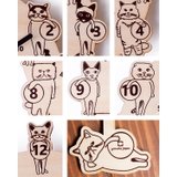 振り子時計 CATS 掛け時計 | livingut | 詳細画像3 