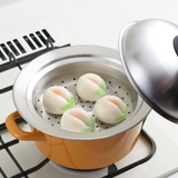 蒸し皿 18～20cm用 お鍋にのせて簡単蒸しプレート小 | livingut | 詳細画像11 