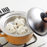 蒸し皿 18～20cm用 お鍋にのせて簡単蒸しプレート小 | livingut | 詳細画像8 