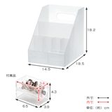 小物収納 プラスチック 卓上収納 | livingut | 詳細画像3