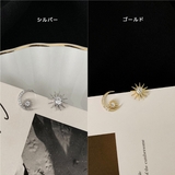 ムーン&サンモチーフピアス レディース ピアス | IRADOWL | 詳細画像4