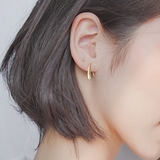 フック型デザインピアス アクセサリー アクセ | IRADOWL | 詳細画像4