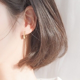 フック型デザインピアス アクセサリー アクセ | IRADOWL | 詳細画像5