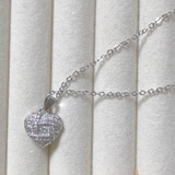 ハート ネックレス オープンハート シルバーネックレス アクセサリー 結婚式 | LTL | 詳細画像4