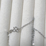 ハート ネックレス オープンハート シルバーネックレス アクセサリー 結婚式 | LTL | 詳細画像6