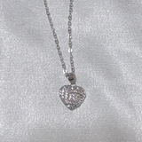 ハート ネックレス オープンハート シルバーネックレス アクセサリー 結婚式 | LTL | 詳細画像8