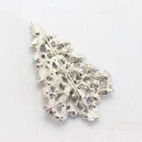 クリスマス シルバービジュのツリーブローチ | lunolumo | 詳細画像3 