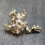 張り付きカエルのピンブローチ | lunolumo | 詳細画像2