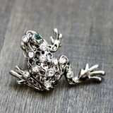 張り付きカエルのピンブローチ | lunolumo | 詳細画像3