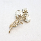 ビジュフラワーのキラキラブローチ | lunolumo | 詳細画像2