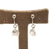 逆さハートのキュービックイヤリング | lunolumo | 詳細画像2 