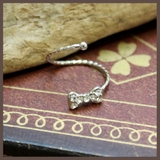 キラキラりぼんのデザインリング 指輪 | lunolumo | 詳細画像1