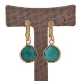 表面カットのカラーイヤリング | lunolumo | 詳細画像4