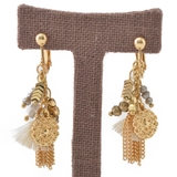 タッセルのエスニックイヤリング | lunolumo | 詳細画像3