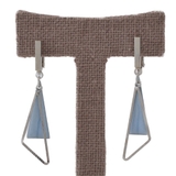 SALE サンカクデザインのマーブルカラーイヤリング | lunolumo | 詳細画像5