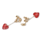 マーブルハートのガーリーイヤリング | lunolumo | 詳細画像5