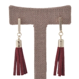 タッセルとメタルのデザインピアス | lunolumo | 詳細画像5