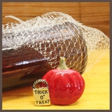 ハロウィン かぼちゃのトリック オア トリートブローチ | lunolumo | 詳細画像1