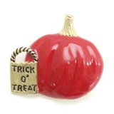 ハロウィン かぼちゃのトリック オア トリートブローチ | lunolumo | 詳細画像2