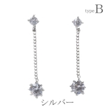 キュービックジルコニア ピアス レディース | lunolumo | 詳細画像13
