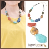 ターコイズ ネックレス レディース | lunolumo | 詳細画像1