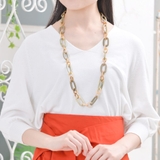 ネックレス レディース スモーキーグリーン | lunolumo | 詳細画像5