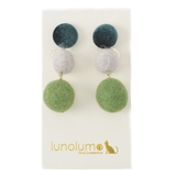 イヤリング 羊毛フェルト ハンドメイド | lunolumo | 詳細画像5 